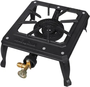ele ELEOPTION Camping Stove Portable Propane Camping Stoves Outdoor Hiking Burner BBQ Cooker