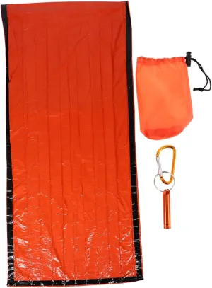 Emergency Shelter Bag Thermal Sleeping Bag for Camping Survival Sack Survival Sleeping Gear Portable Emergency Blanket