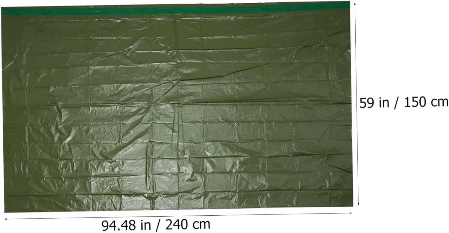 Emergency Tent Tarps Emergency Survival Emergency Equipment Heated Blanket Carrier Kit Camping Sleeping