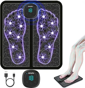 EMS Foot Massager Mat for Pain Foot Relief, EMS Foot Stimulator for Pain Relief Improve and Facilitate Muscle Performance in The Shoulder, Massager & Legs