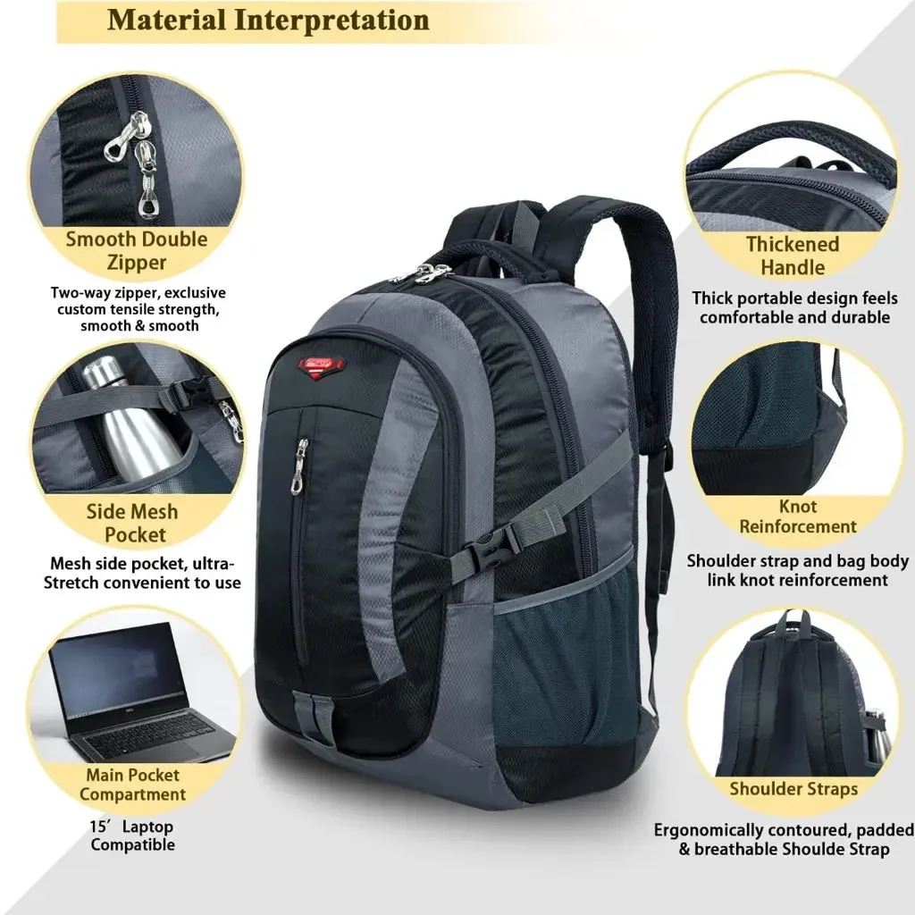 Espiral Large Capacity Waterproof Bag Traveling & Hiking Backpack