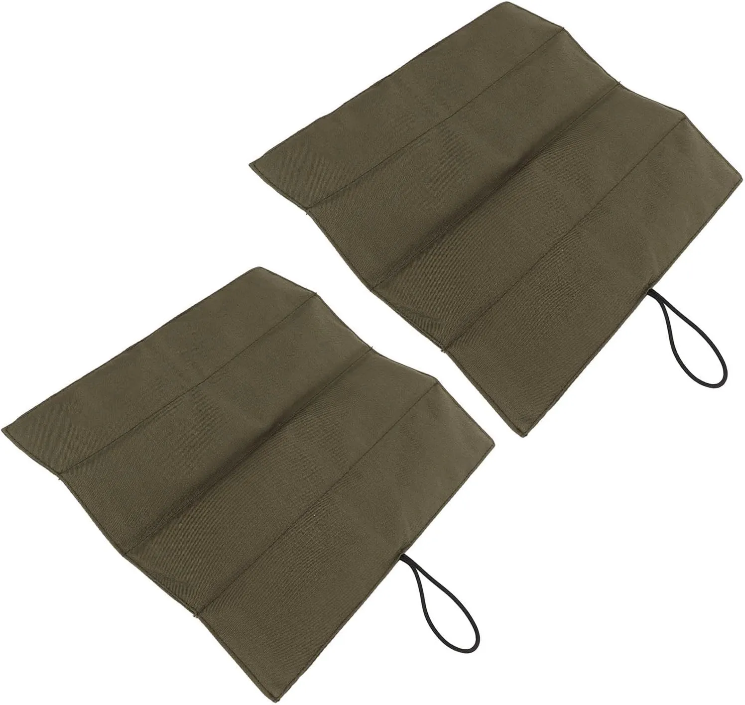 EVGATSAUTO Camping Seat Mat, Picnic Seat Mat Foldable Thick Comfortable Compact for Jungle (Mixed Olives)
