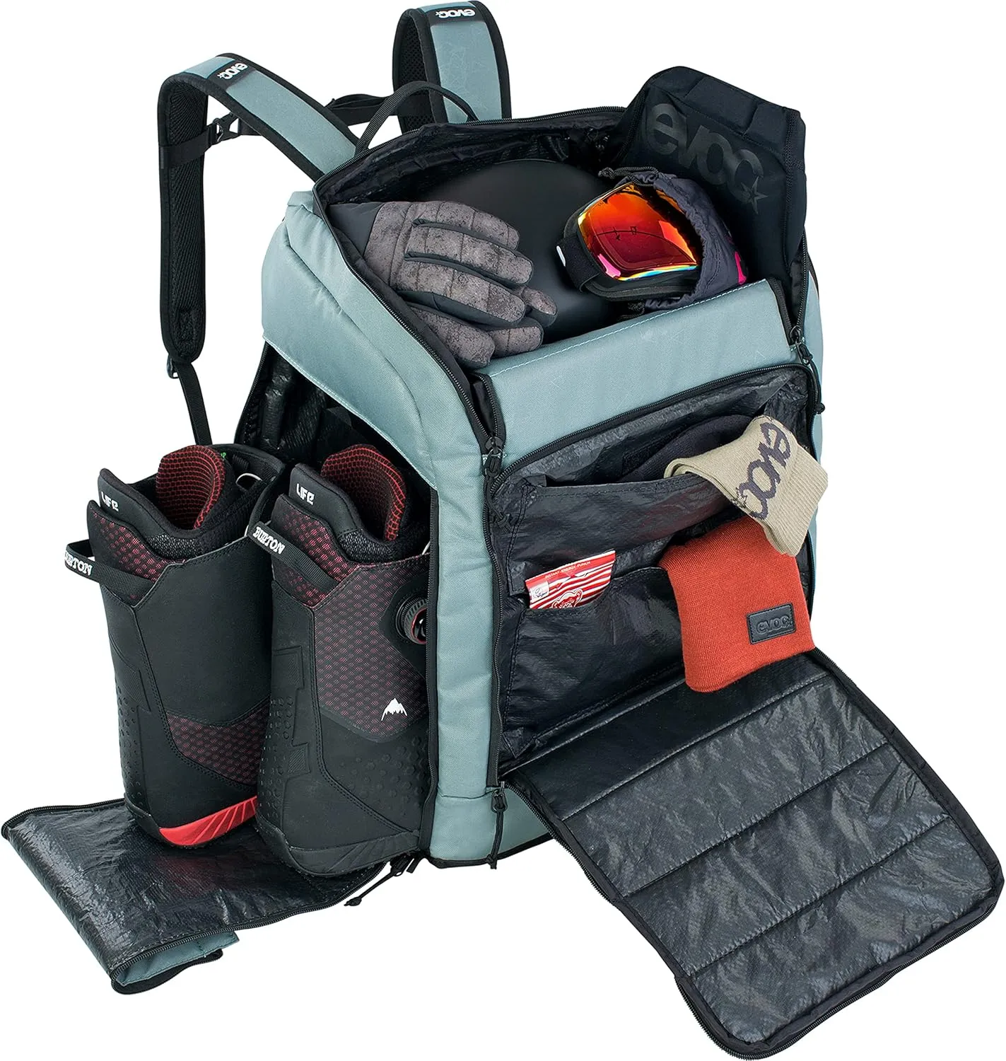 EVOC 60 l, Steel/Grey, One Size