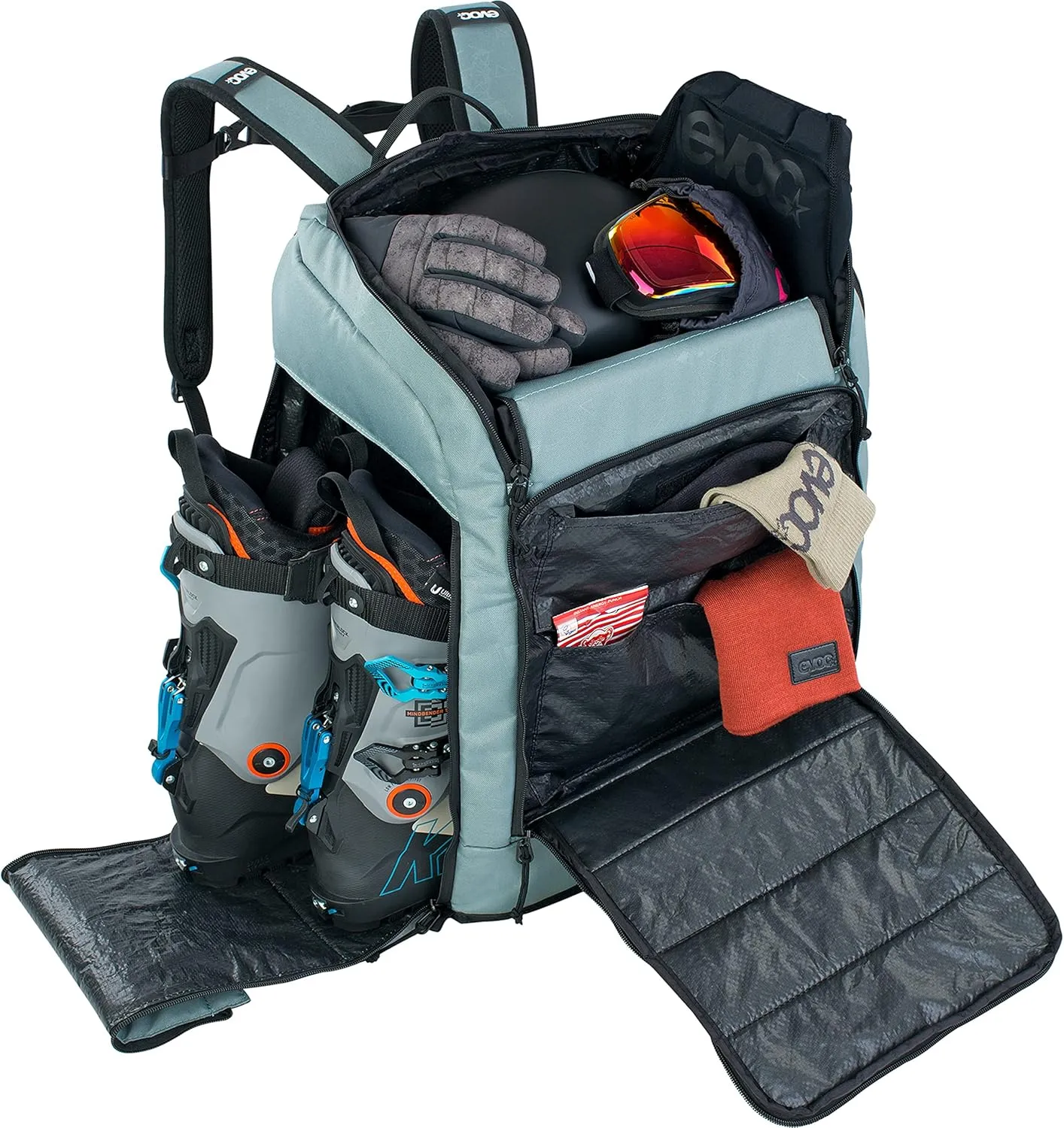 EVOC 60 l, Steel/Grey, One Size