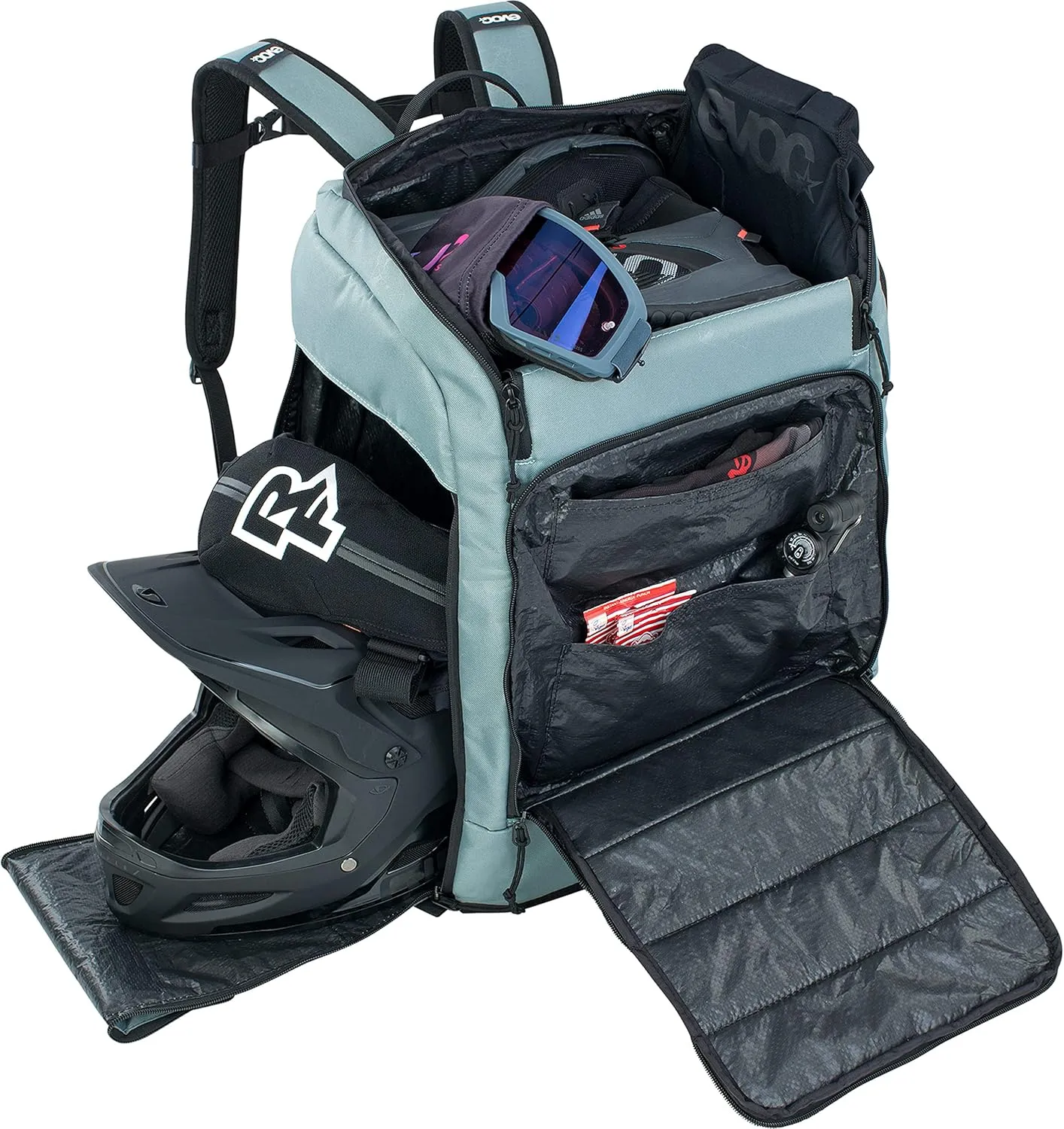 EVOC 60 l, Steel/Grey, One Size