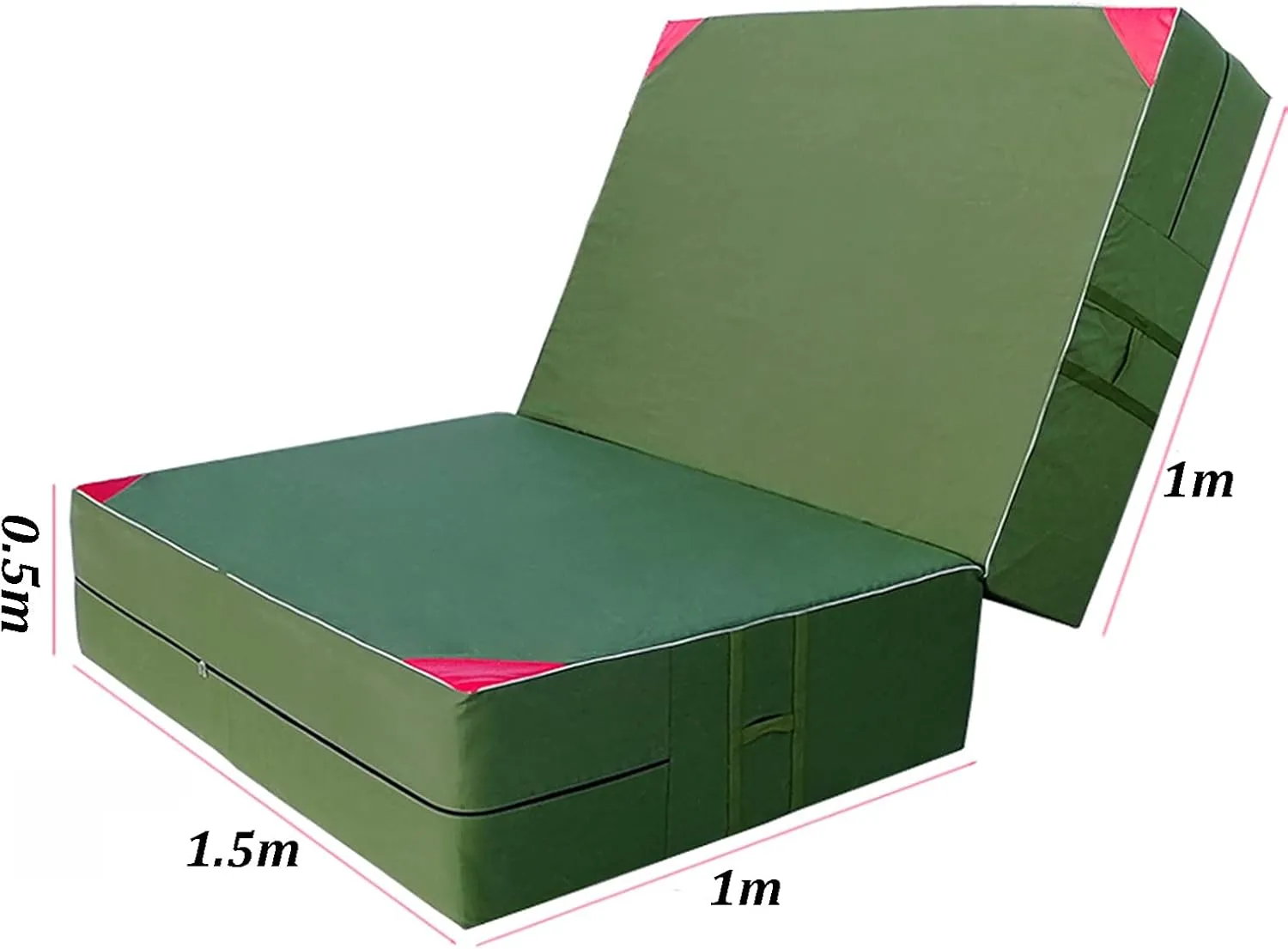 Exercise Mat Canvas Folding Gymnastics Tumbling Mat, Used For Kindergarten Vaulting, Cool Running, Martial Arts Training Mat 150x100cm