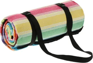 Extra Outdoor Camping Ground Mat Waterproof Picnic Blanket Pad for Beach Hiking and Picnics 6mm Thick Neon Color No Storage Bag Included