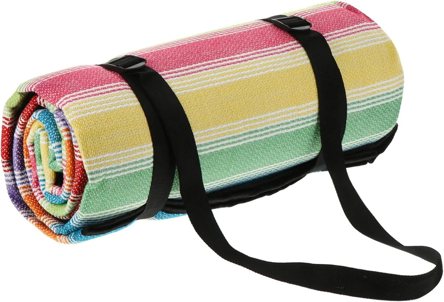 Extra Outdoor Camping Ground Mat Waterproof Picnic Blanket Pad for Beach Hiking and Picnics 6mm Thick Neon Color No Storage Bag Included