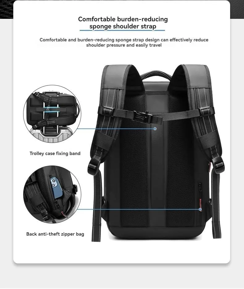 Ezyvac Backpack, Air Vacuum Backpack for Travel, 60l Expandable Vaccage (Green)
