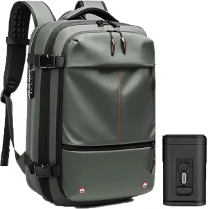 Ezyvac Backpack, Air Vacuum Backpack for Travel, 60l Expandable Vaccage (Green)