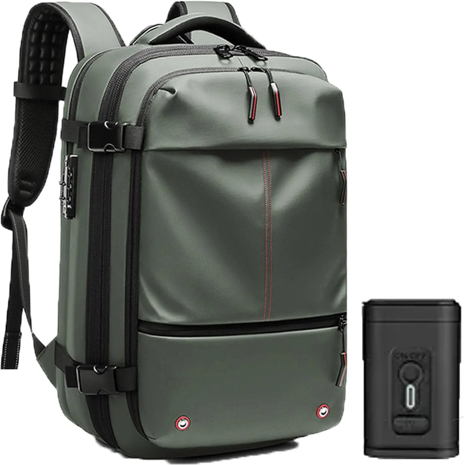 Ezyvac Backpack, Air Vacuum Backpack for Travel, 60l Expandable Vaccage (Green)
