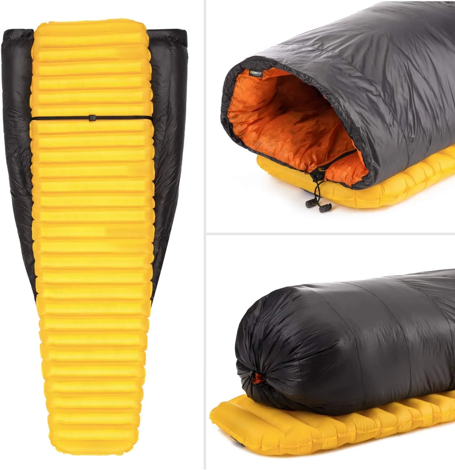 Featherstone Moondance 25 850 Fill Power Down Top Quilt Mummy Sleeping Bag Alternative for Ultralight Backpacking Camping and Thru-Hiking…