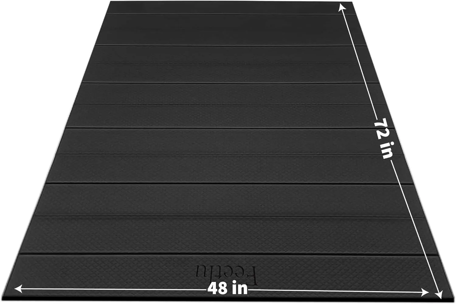 Feetlu Foldable Yoga Mat - Large & Lightweight - Anti-Slip for Yoga & Pilates