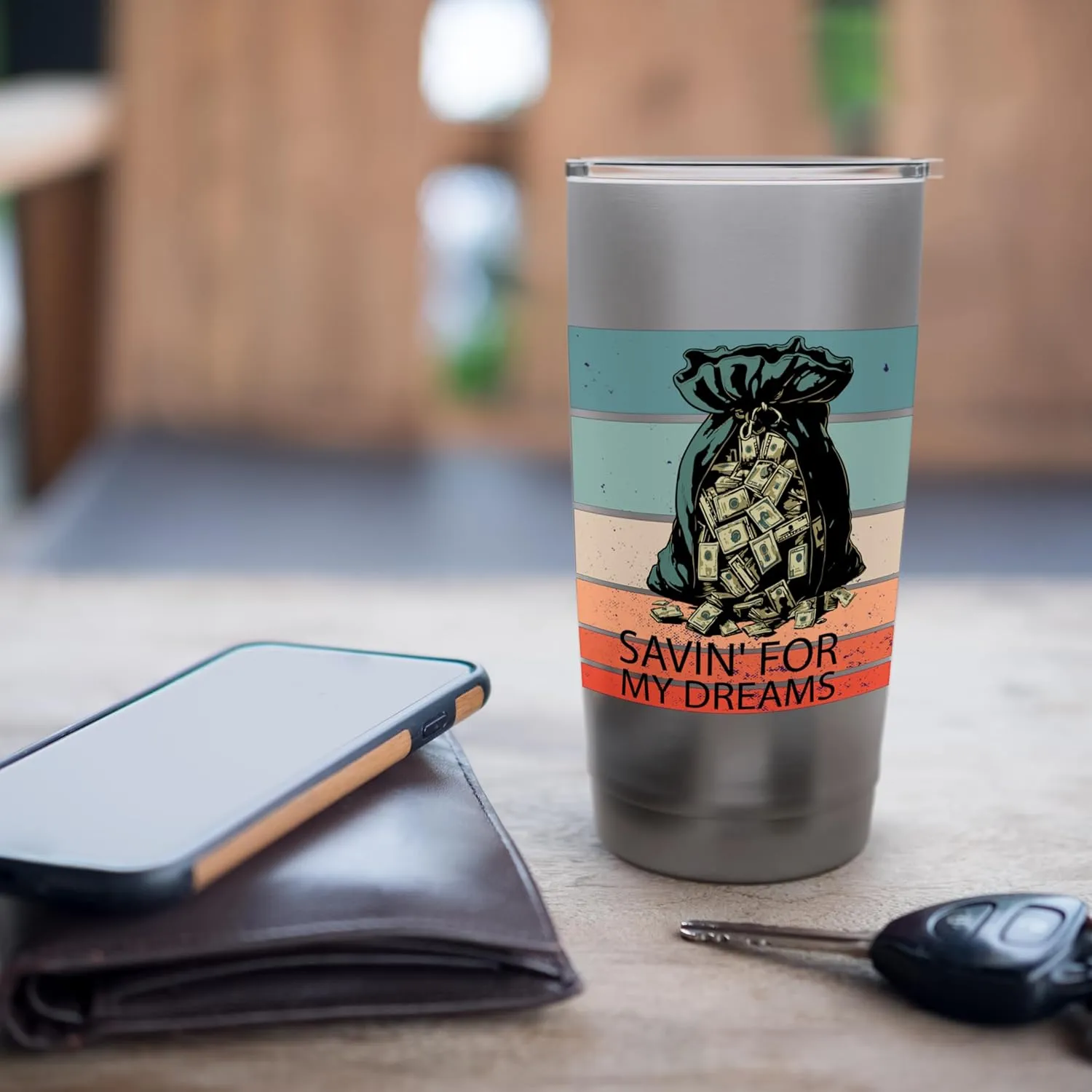 financial Stainless Steel Insulated Tumbler