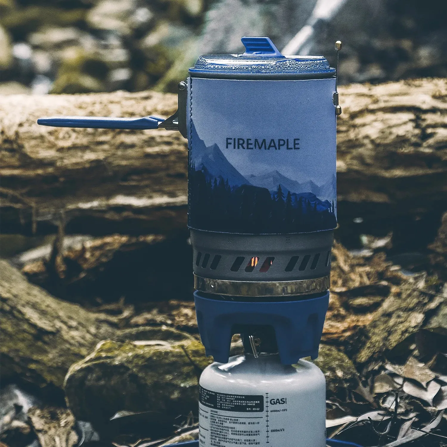 FIRE-MAPLE Polaris X5 Cooking System – Portable & Efficient Camp Stove