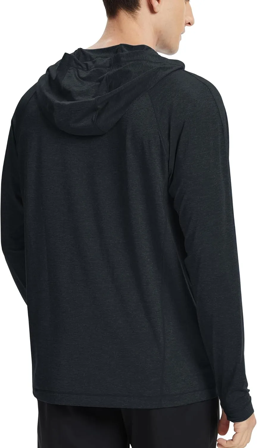 Fishing Shirts for Men Long Sleeve: UPF 100  UV Sun Protection Hoodie - Swimming Hiking Outdoor Running Rash Guard