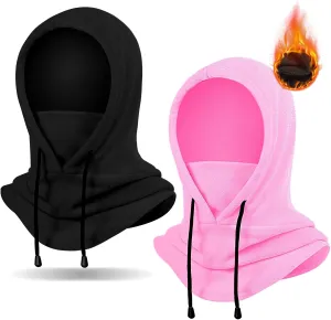 Fivali Winter Balaclava Ski Mask: Fleece Hood Hat Balaclava Face Mask Men Women Warm Face Cover for Cold Weather Gear