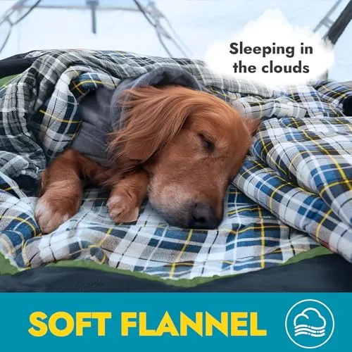 Flannel Sleeping Bag for Adults/Kids Sleeping Bag for Camping