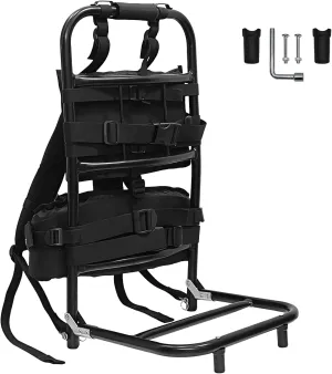 Foldable Aluminum Hunting Pack Frame, Lightweight External Frame Hiking Backpacks, Alice Pack, Hunting Backpack Frame for Travel, Outdoor