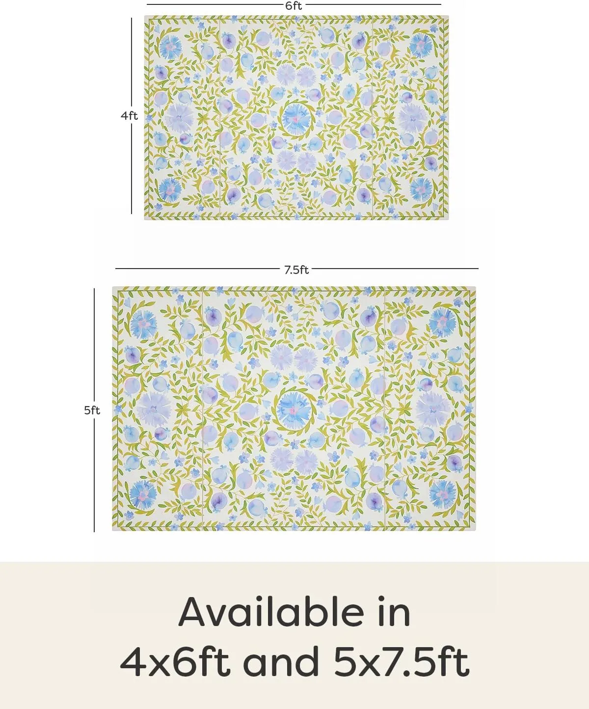 Foldable Baby Tumbling Mat – Padded Baby Play Mat for Floor | Memory Foam Play Mat for Baby | Foldable Kids Play Mat | Durable, Stylish, and Cushioned Design
