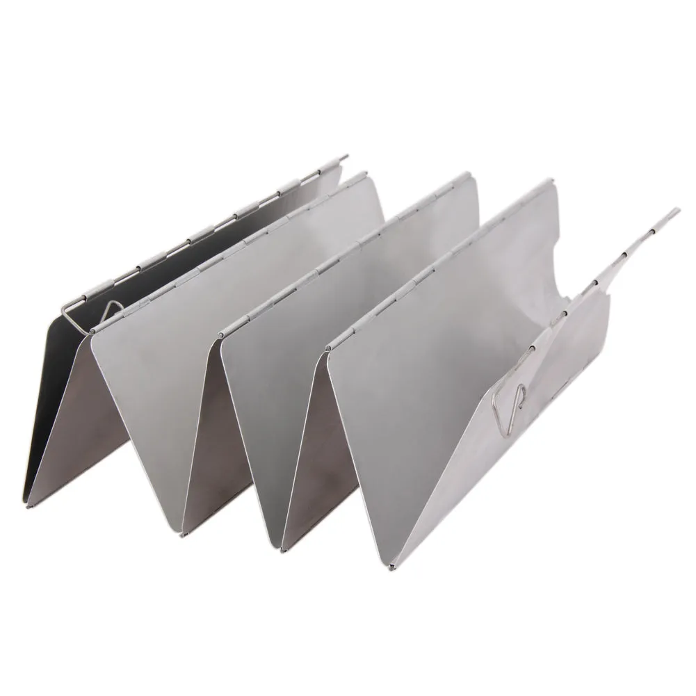 Foldable Outdoor Stove Windshield