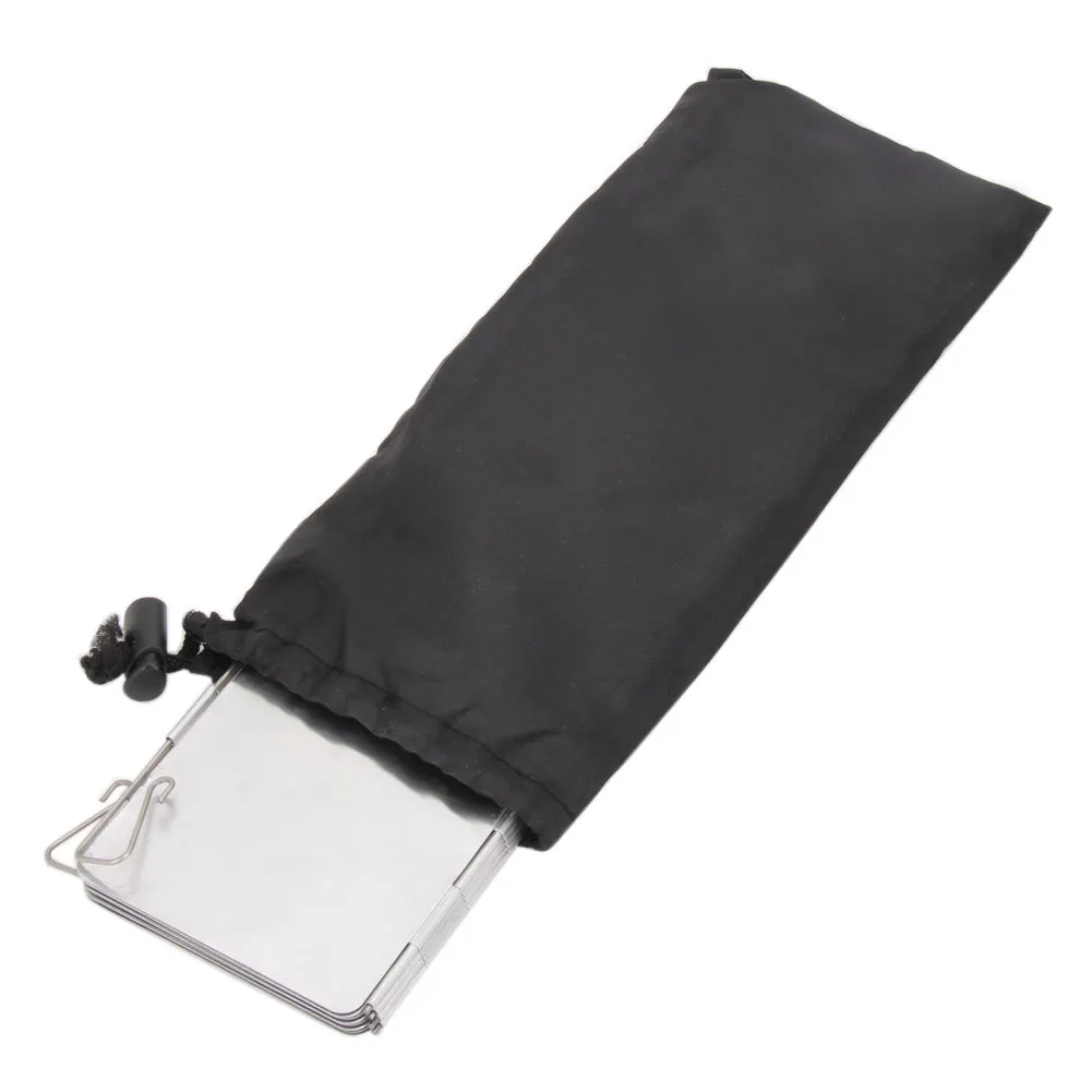 Foldable Outdoor Stove Windshield