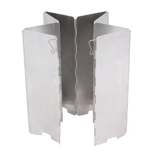 Foldable Outdoor Stove Windshield