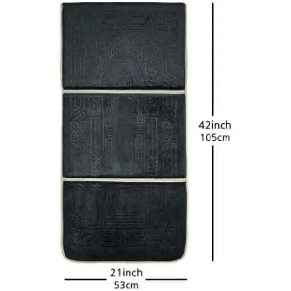 Foldable Prayer Mat with Backrest