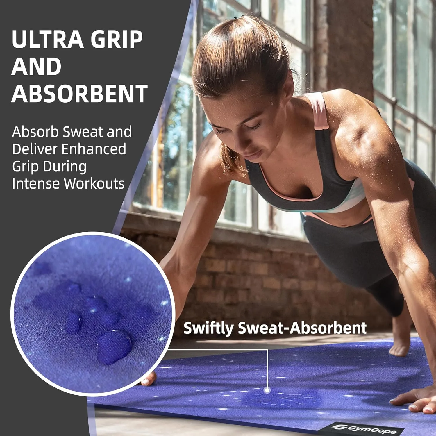 Foldable Yoga Mat for Travel, 68"x24" Folding Travel Gym Mat for Women Yoga Studio, Packable and Portable Pilates Mat with Storage Bag Easy to Carry, Lightweight Travel Workout Mat, 2mm/4mm