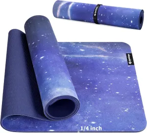 Foldable Yoga Mat for Travel, 68"x24" Folding Travel Gym Mat for Women Yoga Studio, Packable and Portable Pilates Mat with Storage Bag Easy to Carry, Lightweight Travel Workout Mat, 2mm/4mm