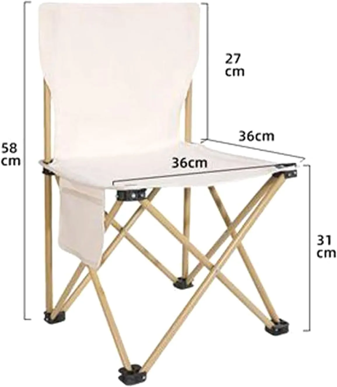 Folding Bea Picnic Tables Collapsible Backpack Lawn air Camping Folding air and Table Set with Roll up Carbon Steel Table Top for More People Party