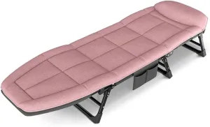 Folding Bed Single Camp Bed Office Lunch Lounge Portable Home Escort Bed Recliner Chair Chair Siesta Equipment