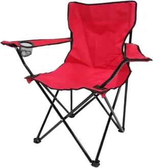 Folding Camping Chair Folding Camping Chairs with Steel, Portable Camp and Sports Chair Heavy Duty for Adults Indoor Outdoor Folding Chair