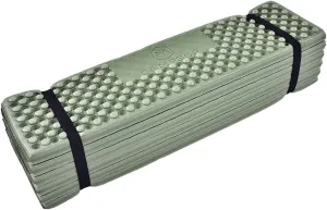 Folding Foam Mat Waterproof Mattress Foam Sit Mat for Camping, Hiking and Sports Events(Black Green)