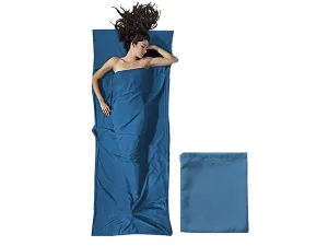 for Camping - Travel Chic Portable All-inclusive Bag Liner Blue 1Pc Sheet Sleeping 75x210cm