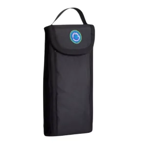 Freezable Insulated Wine Bottle Cooler Bag Black