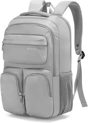 FUTURE AESTHETICS Travel Backpack for Women、men, College Backpack Bag, Hiking Backpack,Waterproof Carry On Backpack Business Backpack (Grey)