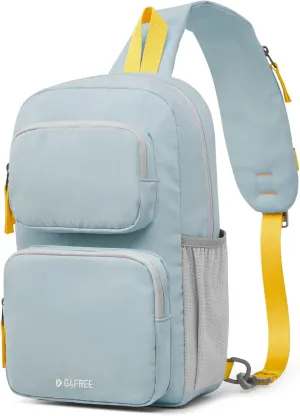 G4Free Sling Bag, Lightweight Crossbody Backpack RFID Blocking Chest Shoulder Bag for Travel Sports