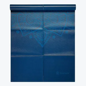 Gaiam Yoga Mat - Folding Travel Fitness & Exercise Mat - Foldable Yoga Mat for All Types of Yoga, Pilates & Floor Workouts (68"L x 24"W x 2mm Thick)