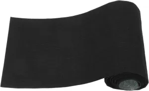 GALPADA Absorbent Pathway Pad Floor Mat Above Mats Swimming Pool Matting for Elevated Pools Hard Large Area Get Pads Waterproof Cover Underlay Pool Ground Pad Black Polypropylene Fibers