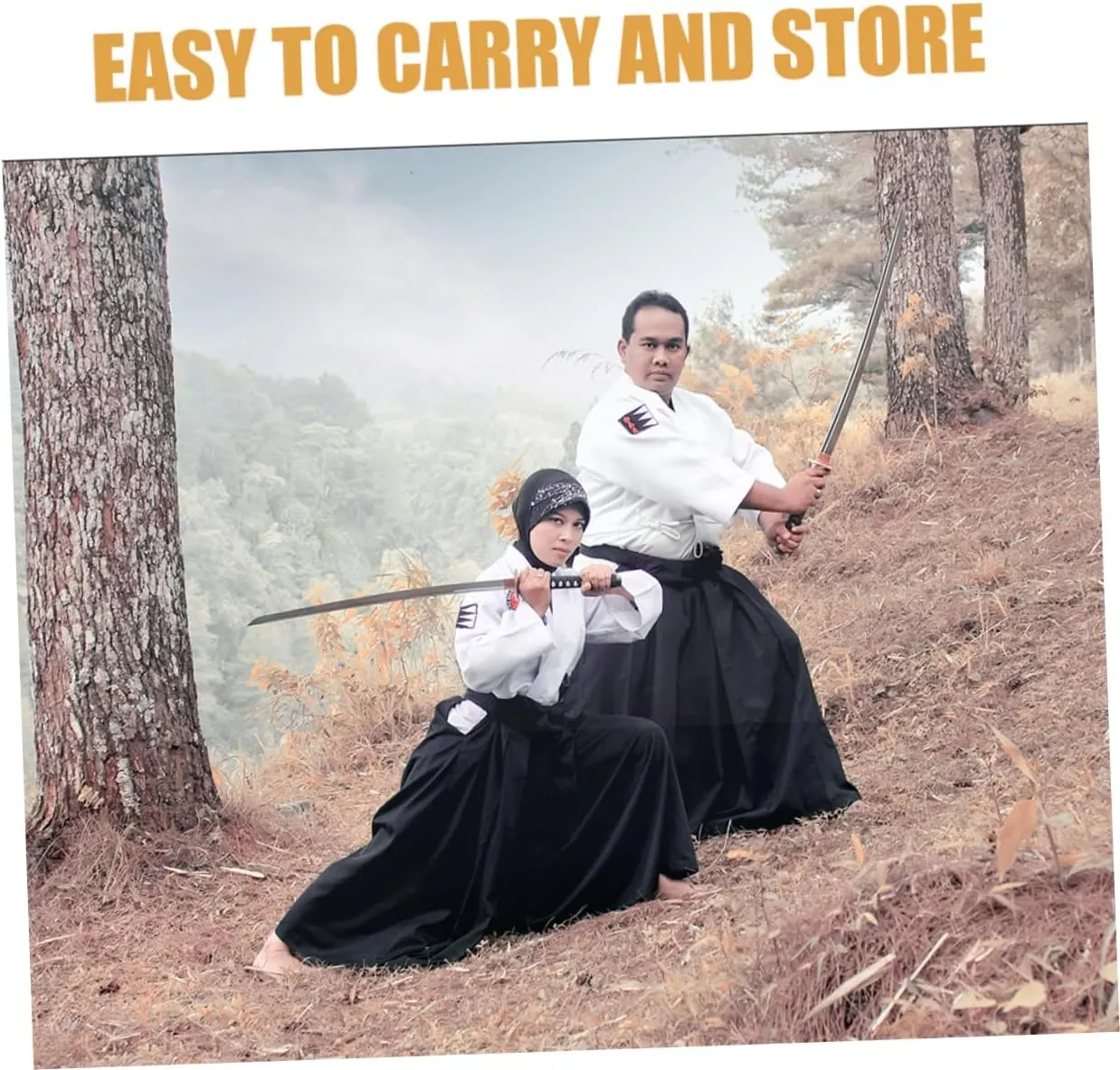 GALPADA Sword Bag Holder for Back Sheathe Pouch Carrying Back Strap Small Foldable Camp Carrying Case Carry Bag