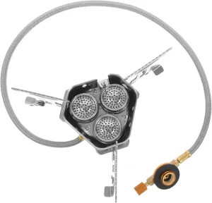 GANAZONO Foldable Outdoor Cooking Tools Camping Stove Portable Camping Burner Propane Cooker