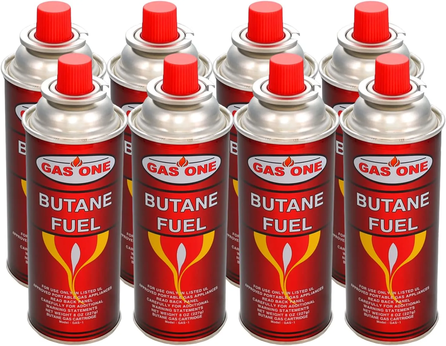 GasOne Butane Fuel Canister (12 Pack)