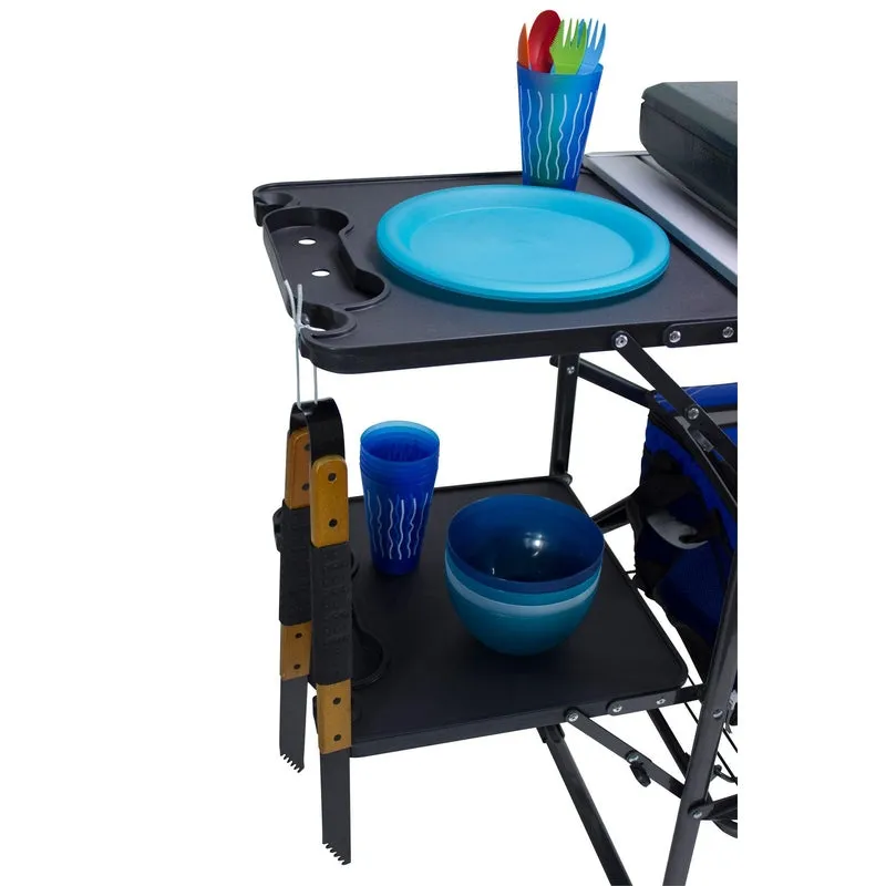 GCI Outdoor Slim-Fold Cook Station Portable Outdoor Folding Table