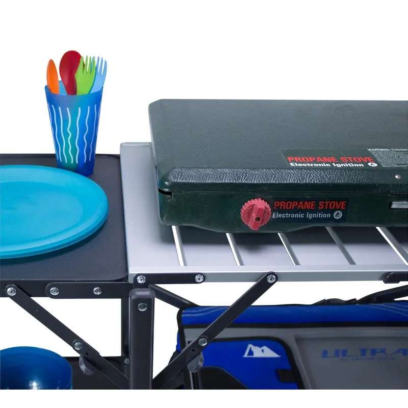 GCI Outdoor Slim-Fold Cook Station Portable Outdoor Folding Table