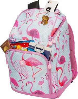 geckobrands Backpack Cooler – Hands-Free Insulated Cooler with Leak-Proof Compartment and Easy Access Pockets