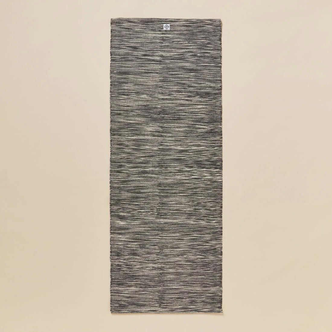 Gentle Yoga Cotton Mat/Over-Mat 183 cm ⨯ 68 cm ⨯4 mm - Mottled Grey