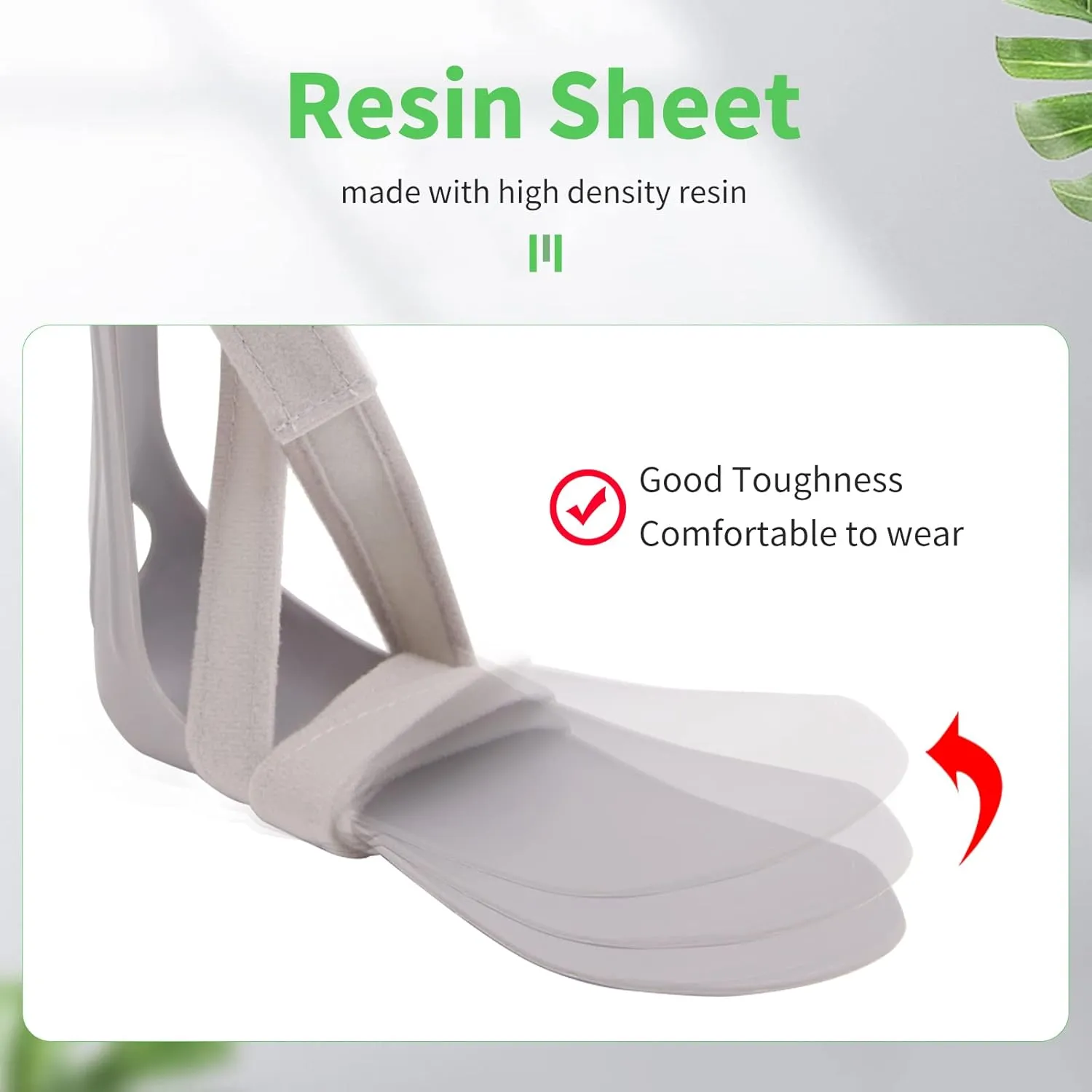 GHORTHOUD AFO Foot Drop Brace Splint Ankle Foot Orthosis Walking with Shoes or Sleeping for Stroke Hemiplegia (S-Right-Comfort)