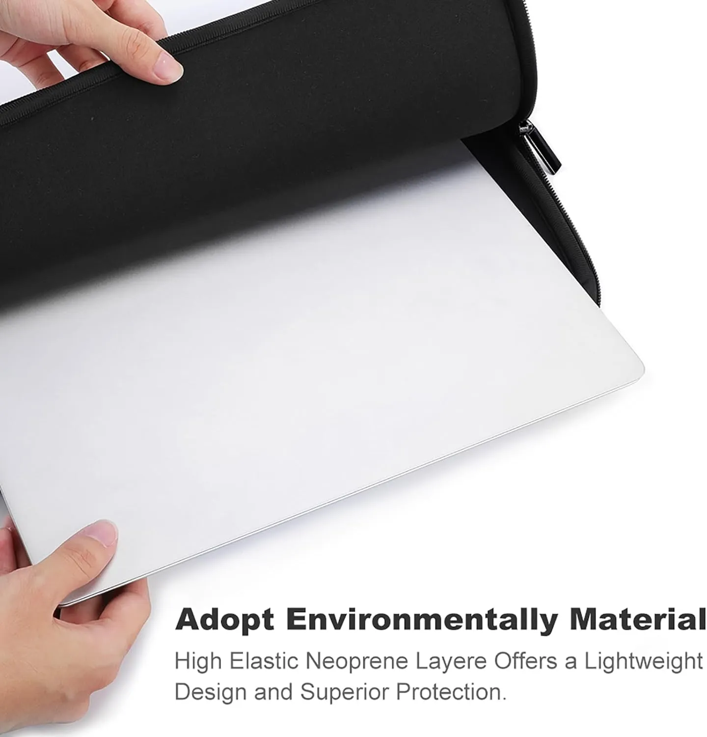 Gold And Black Agate Stone Laptop Bag Waterproof Dustproof Crack Proof Large Capacity