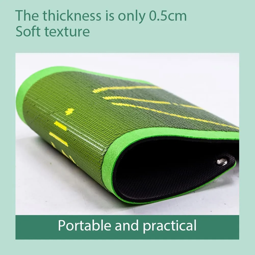 Golf Training Mat for Swing Detection Batting, Path Feedback Golf Swing Mat, Analysis Swing Path and Correct Hitting Posture Golf Practice Mats, Advanced Golf Training Aid for IndoorOutdoor